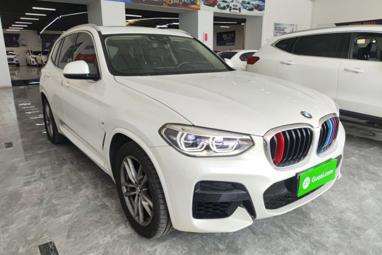 Used BMW X3 2020 xDrive28i M Sport Package Front Right 45 Deg