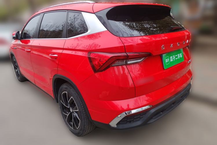 Used Skoda Kamiq 2020 GT 1.5L Automatic Flagship Model China VI Standard Rear Left 45 Deg