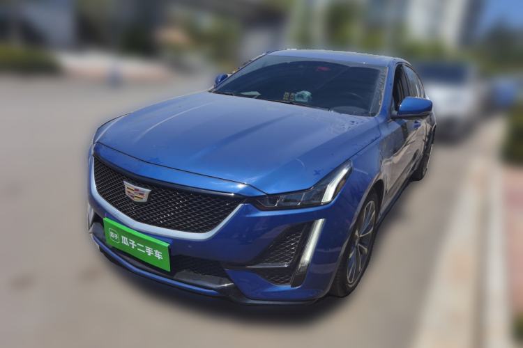 Used Cadillac CT5 2021 28T Advanced Sport Model Front Left 45 Deg