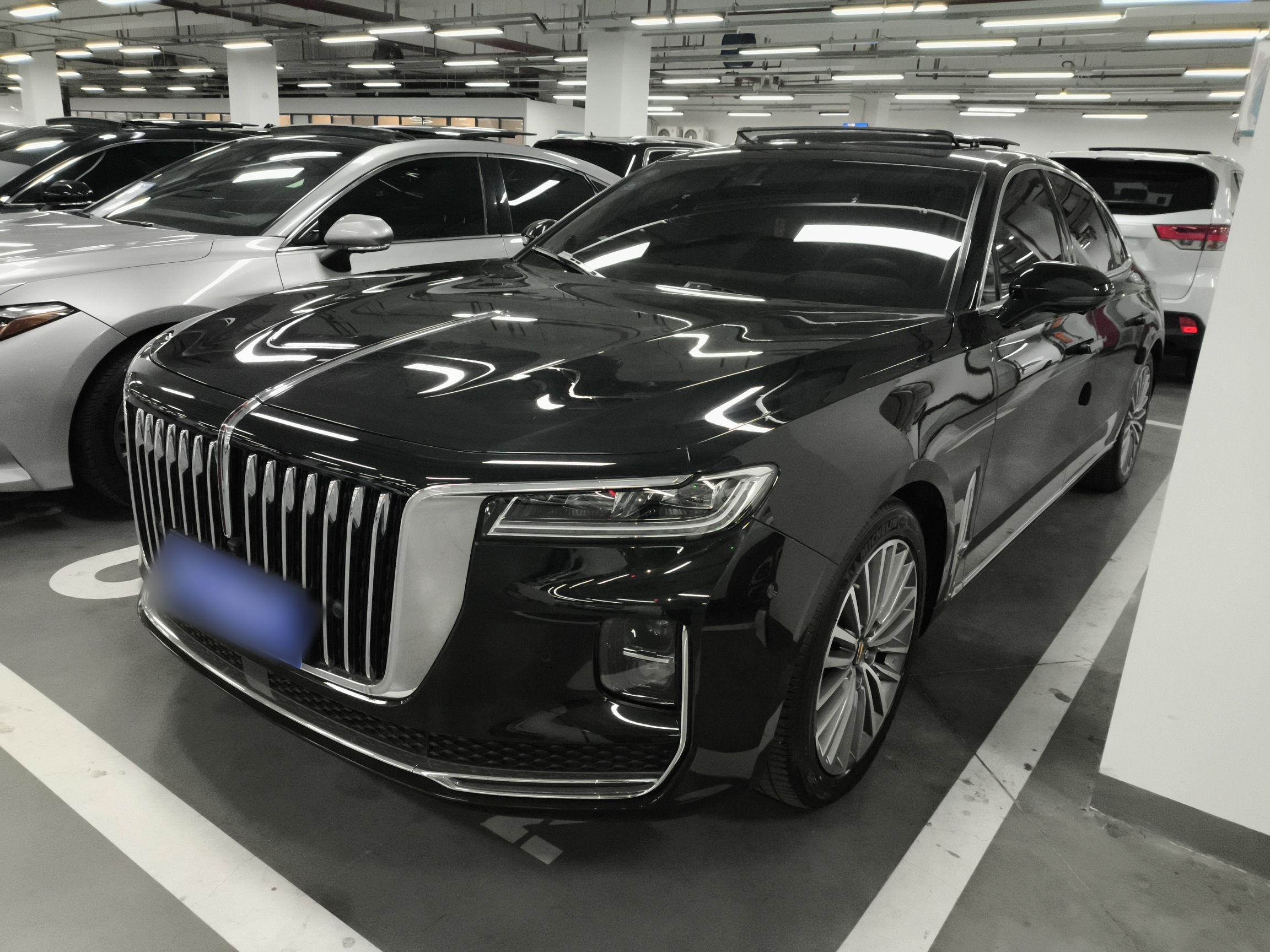 تحت مقدمة السيارة