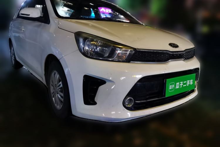 Used Kia Pegas 2017 1.4L Automatic Value Edition Front Right 45 Deg