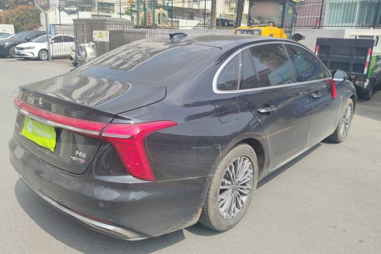 Used Hongqi H5 2024 2.0T Automatic Smart Connect Flagship Edition Rear Right 45 Deg
