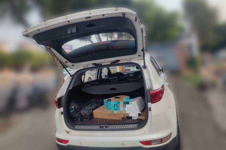 Used Kia KX5 2017 1.6T Automatic Two-Wheel Drive 15th Anniversary Special Edition DLX Trunk