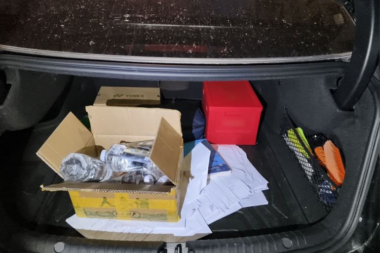 Used BYD Han 2024 DM-i Glory Edition 121KM Prestige Model Trunk