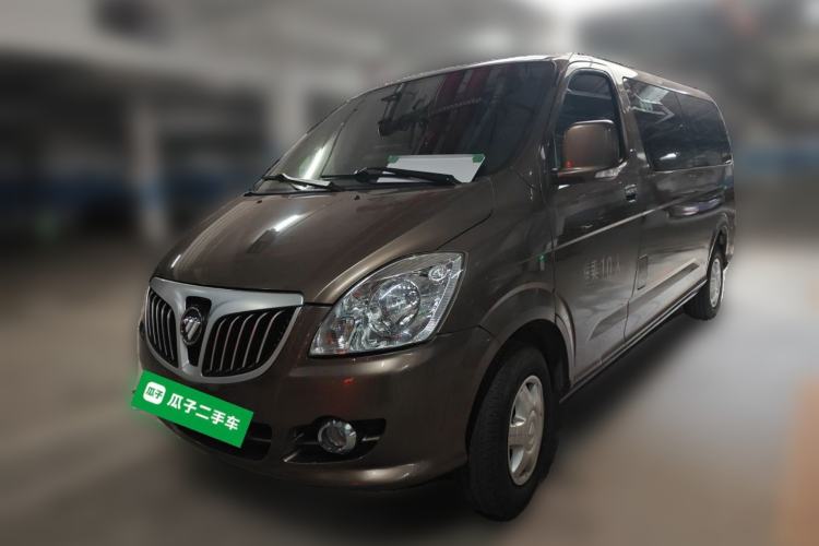 Used Foton MP-X E 2.0-liter gasoline, manual transmission, 10-seat, yellow-plate, flat-roof, long wheelbase
