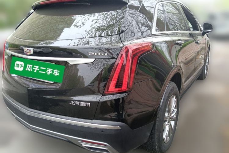 Used Cadillac XT5 2021 28T Luxury Model Rear Right 45 Deg