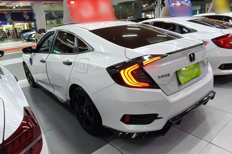 Used Honda Civic 2019 220TURBO CVT Dynamic Edition China VI Emission Standard Rear Left 45 Deg