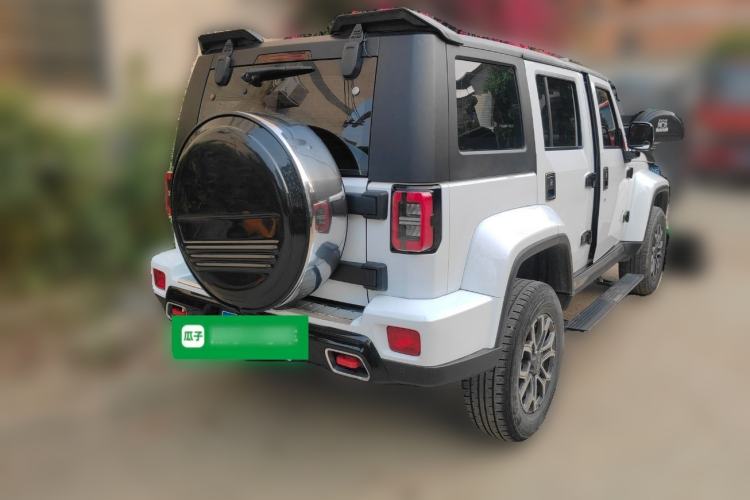 Used BAIC Off-Road BJ40 2020 2.0T Automatic Four-Wheel Drive Urban Hunter Edition Chivalrous Type Rear Right 45 Deg