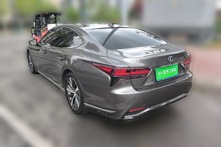 Used Lexus LS 2021 500h Excellence Edition Rear Left 45 Deg