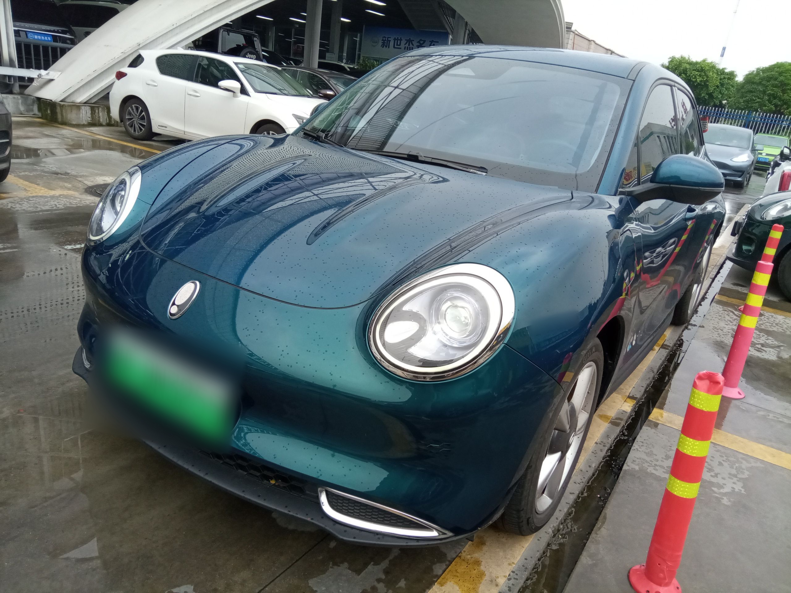 Parte inferior delantera