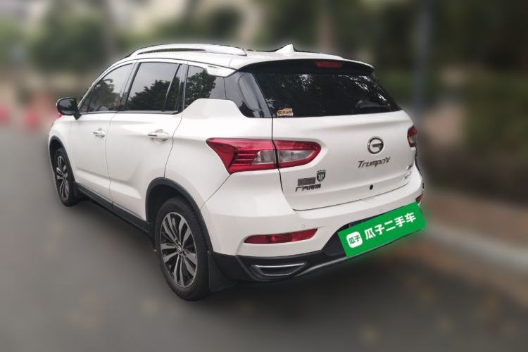 Used GAC Trumpchi GS4 2017 235T Automatic Two-Wheel Drive Luxury Smart Connectivity Version Rear Left 45 Deg