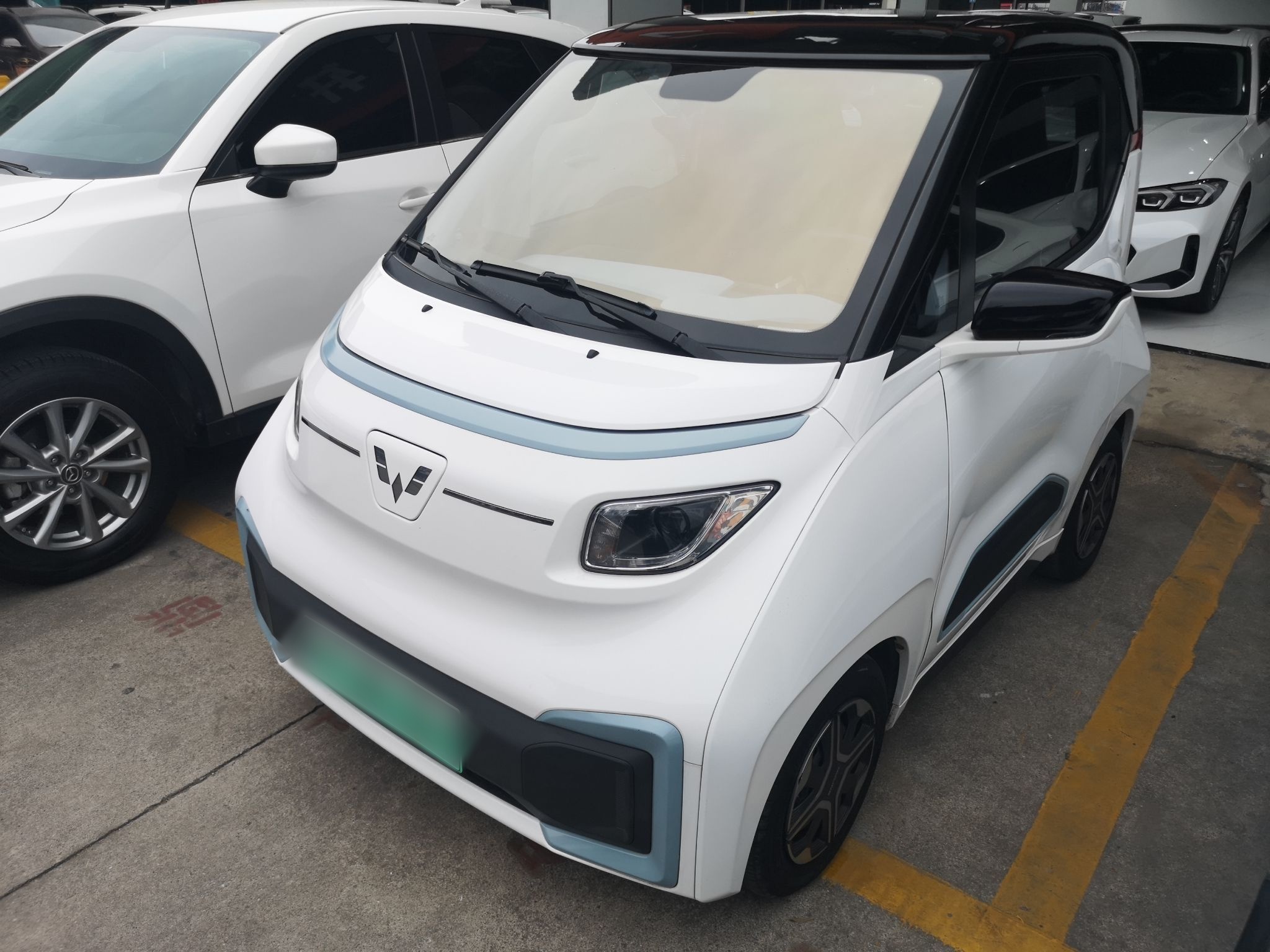 Parte inferior delantera