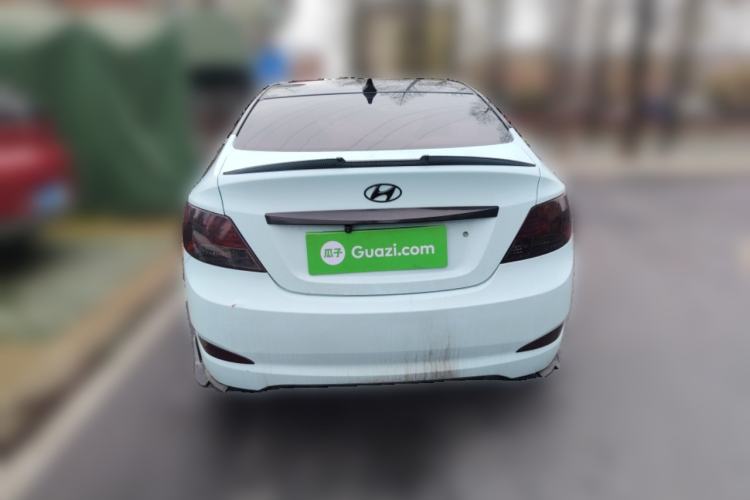 Used Hyundai Verna (older generation) 2010 Sedan 1.4L Automatic Fashionable GT Model Rear