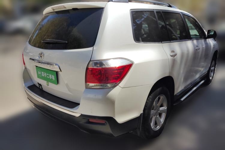 Used Toyota Highlander 2012 2.7L 2WD 5-Seater Elite Edition Rear Right 45 Deg