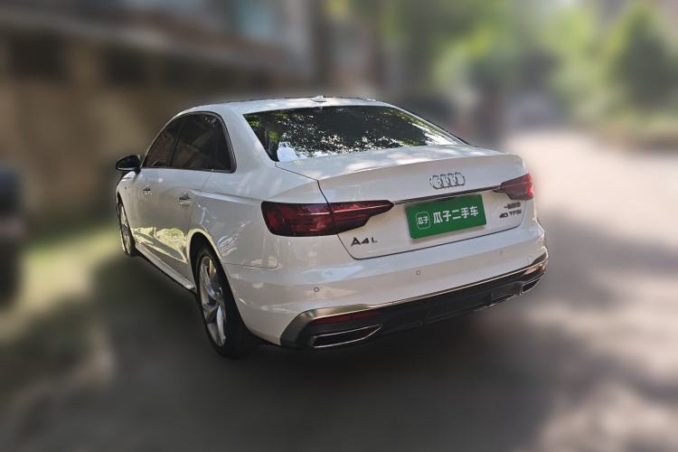 Used Audi A4L 2020 40 TFSI Fashion Dynamic Model Rear Left 45 Deg