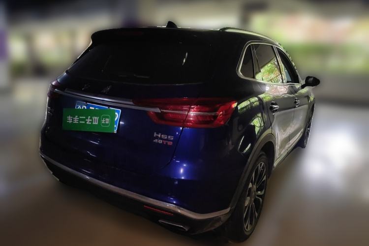 Used Hongqi HS5 2019 2.0T Smart Connect Flagship All-Wheel-Drive Version Rear Right 45 Deg