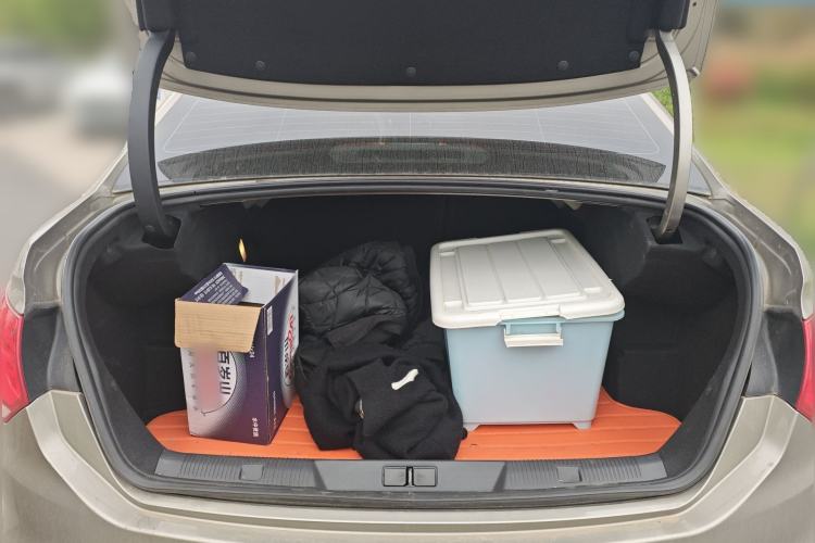 Used Citroen C4L 2015 1.2T Automatic Luxury Edition Trunk