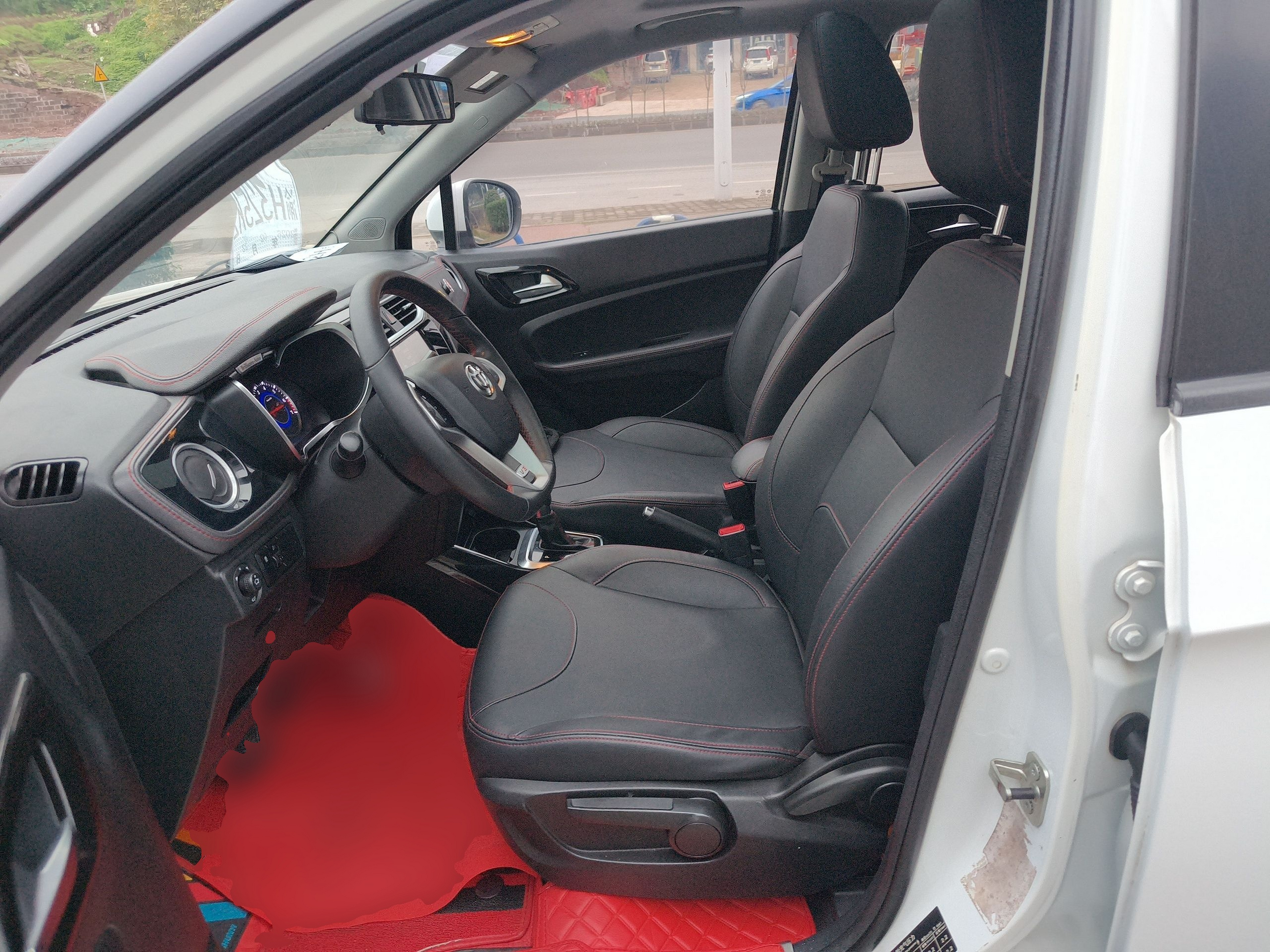 Avant de la voiture