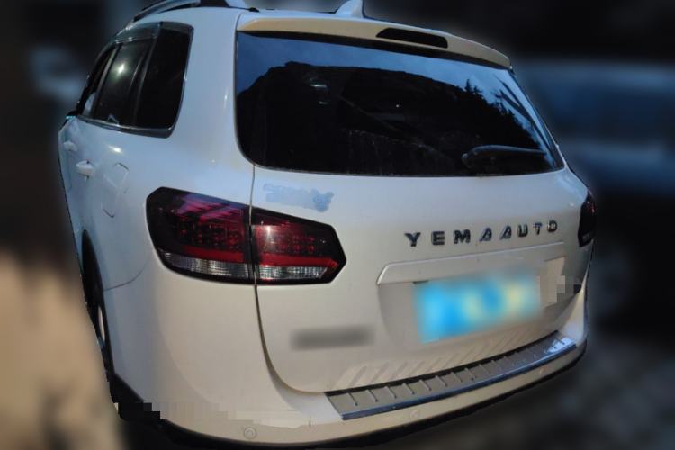 Used Yema T70 2016 Upgraded Model 1.8L Manual Elite Version Rear Left 45 Deg