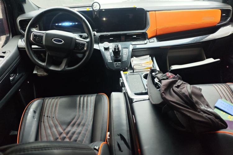 Used Ford Transit 2023 2.0T Diesel Automatic Commercial & Travel Version Mid-axle Low-roof Design 7/8/9-Seater