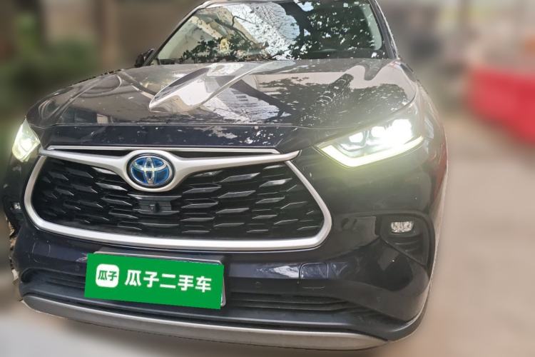 Used Toyota Highlander 2022 Dual-Engine 2.5L Four-Wheel Drive Prestige Version 7 Seats Front
