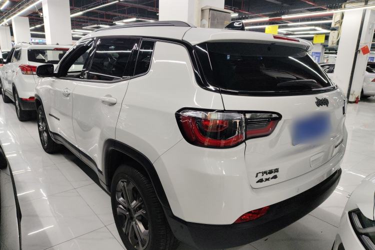 Used Jeep Compass 2021 220T Automatic All-Wheel Drive 80th Anniversary Edition Rear Left 45 Deg