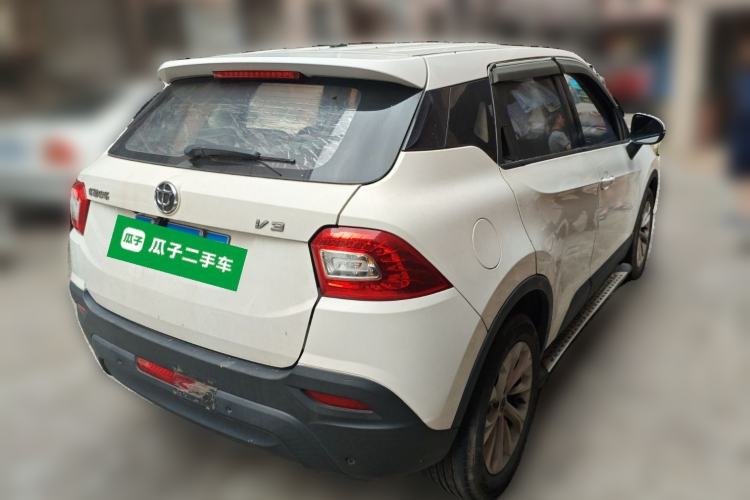 Used Brilliance V3 2016 1.5L Automatic Comfort Model Rear Right 45 Deg