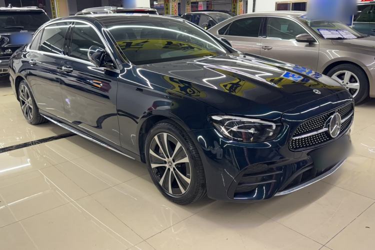 Used Mercedes-Benz E-Class New Energy 2022 Restyled E 350 e L Plug-in Hybrid Sports Sedan Exterior 1