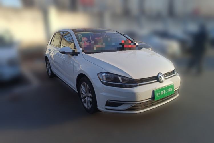 Used Volkswagen Golf 2019 1.6L Automatic Comfort Model China V Standard Front Right 45 Deg
