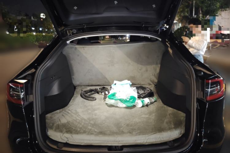 Used Tesla Model Y 2023 Rear-Wheel-Drive Version Trunk