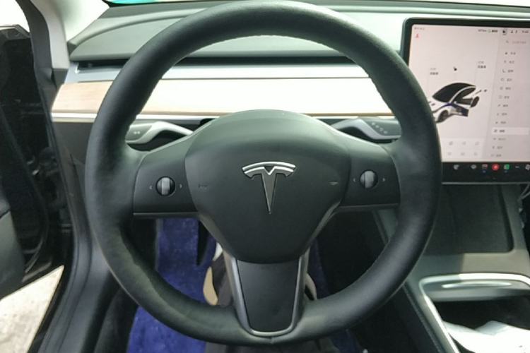 Used Tesla Model 3 2021 Standard Range Rear-Wheel Drive Upgraded Version 3D6 Steering Wheel