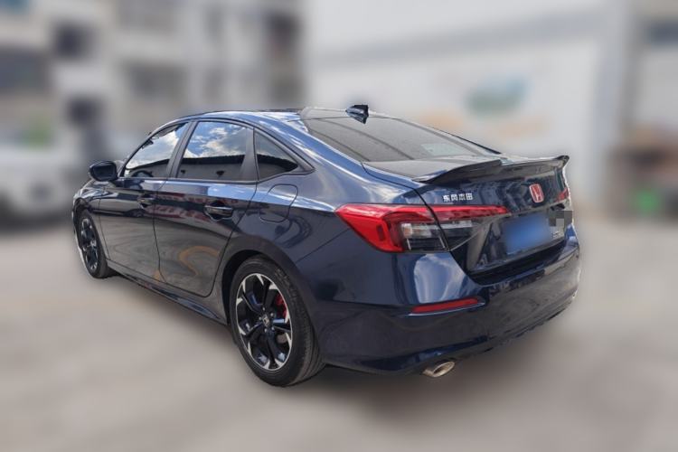 Used Honda Civic 2022 240TURBO CVT Dynamic Edition Rear Left 45 Deg