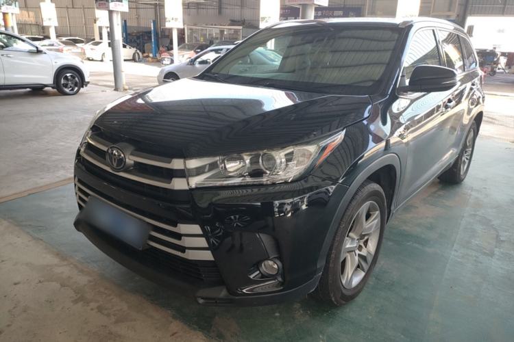 Used Toyota Highlander 2018 2.0T Four-Wheel Drive Luxury Edition 7 Seats China V Emission Standard