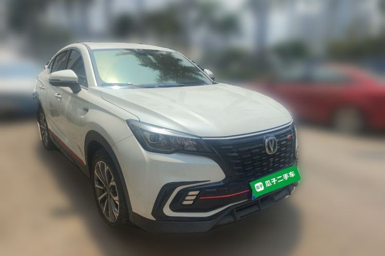 Used CHANGAN CS85 COUPE 2021 1.5T DCT Luxury Edition Front Right 45 Deg