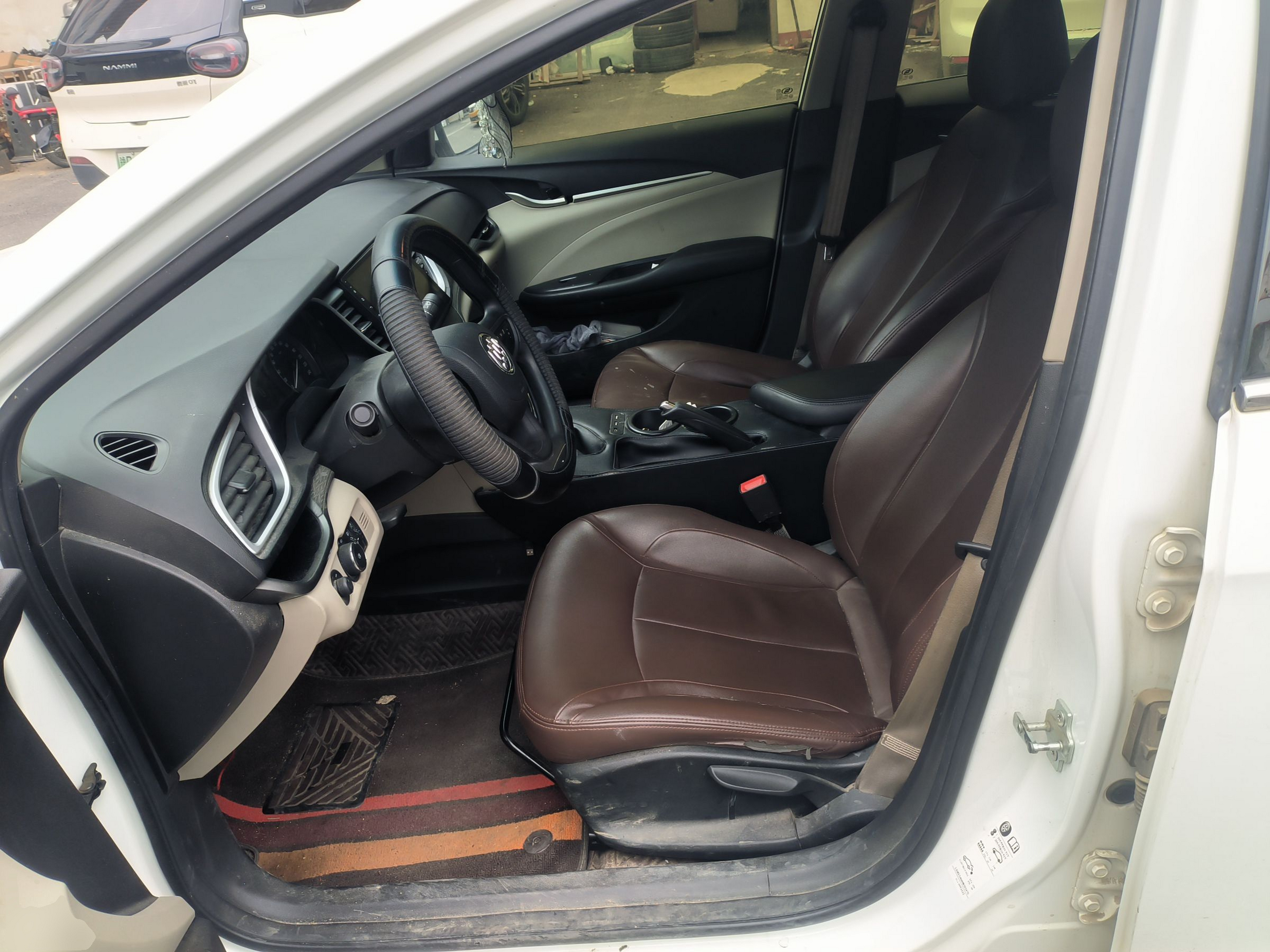 Avant de la voiture