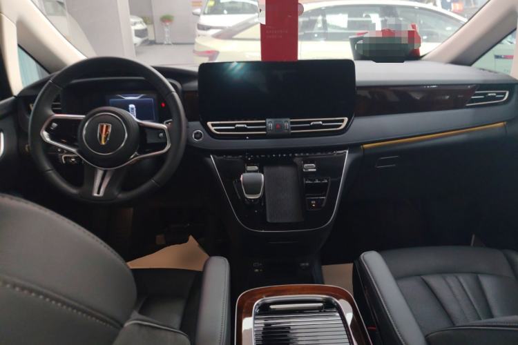 Used Hongqi HQ9 PHEV 2024 2.0T Four-Wheel Drive Luxury Edition Center Console