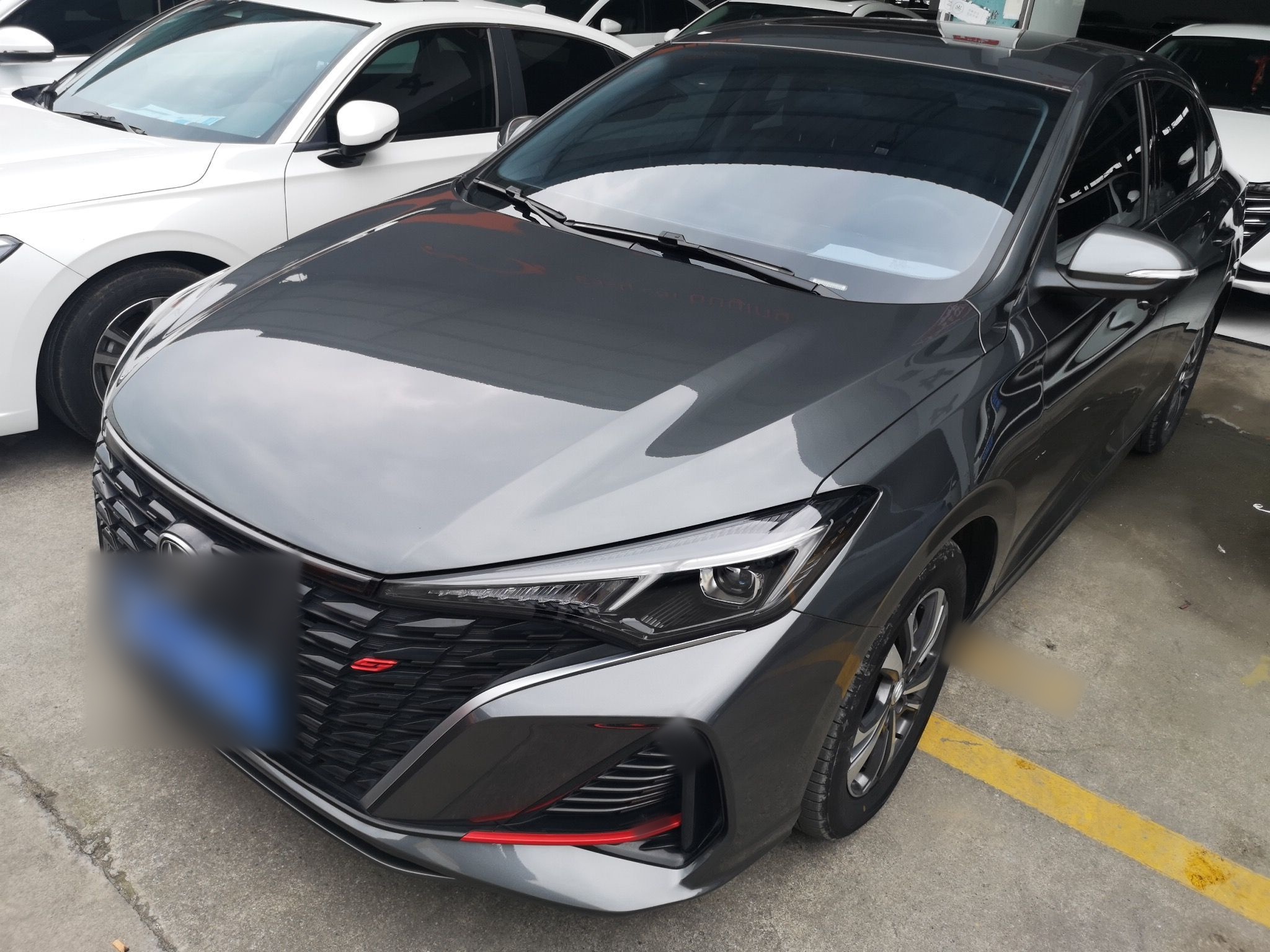 تحت مقدمة السيارة