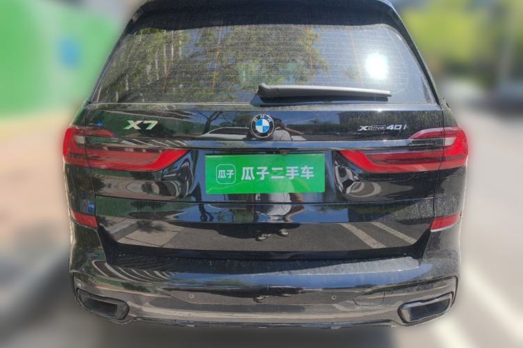 Used BMW X7 2021 xDrive40i Executive Model with M Sport Package Rear