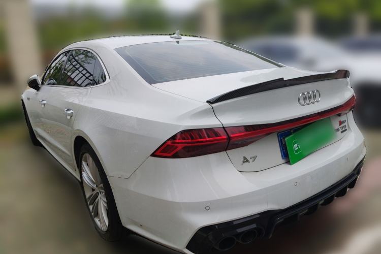 Used Audi A7L 2024 45 TFSI quattro Luxury Edition Rear Left 45 Deg