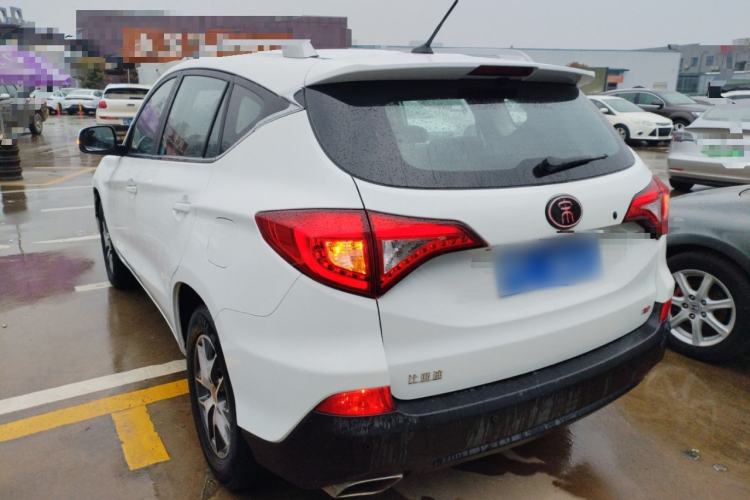 Used BYD Song 2017 Gaishe Upgrade Edition 1.5TID Automatic Elite Model Rear Left 45 Deg
