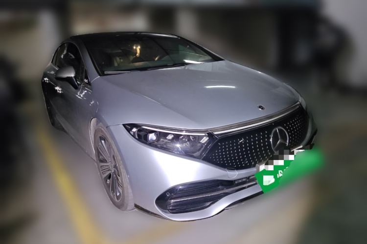 Used Mercedes-Benz EQS 2022 Updated Version 450+ Pioneer Edition Front Right 45 Deg