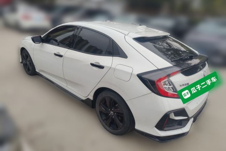 Used Honda Civic 2021 HATCHBACK 220TURBO CVT Trendy Cool Edition Rear Left 45 Deg