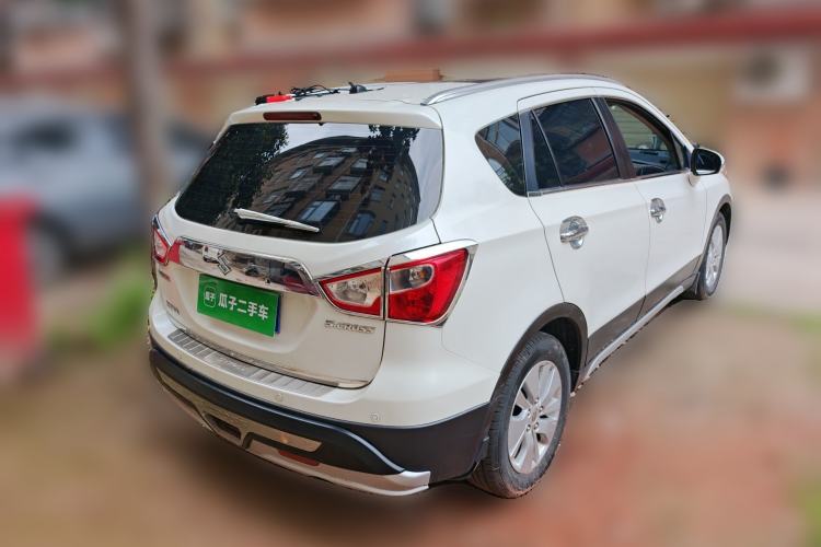 Used Suzuki S-Cross 2014 1.6L CVT Two-Wheel Drive Elite Version Rear Right 45 Deg