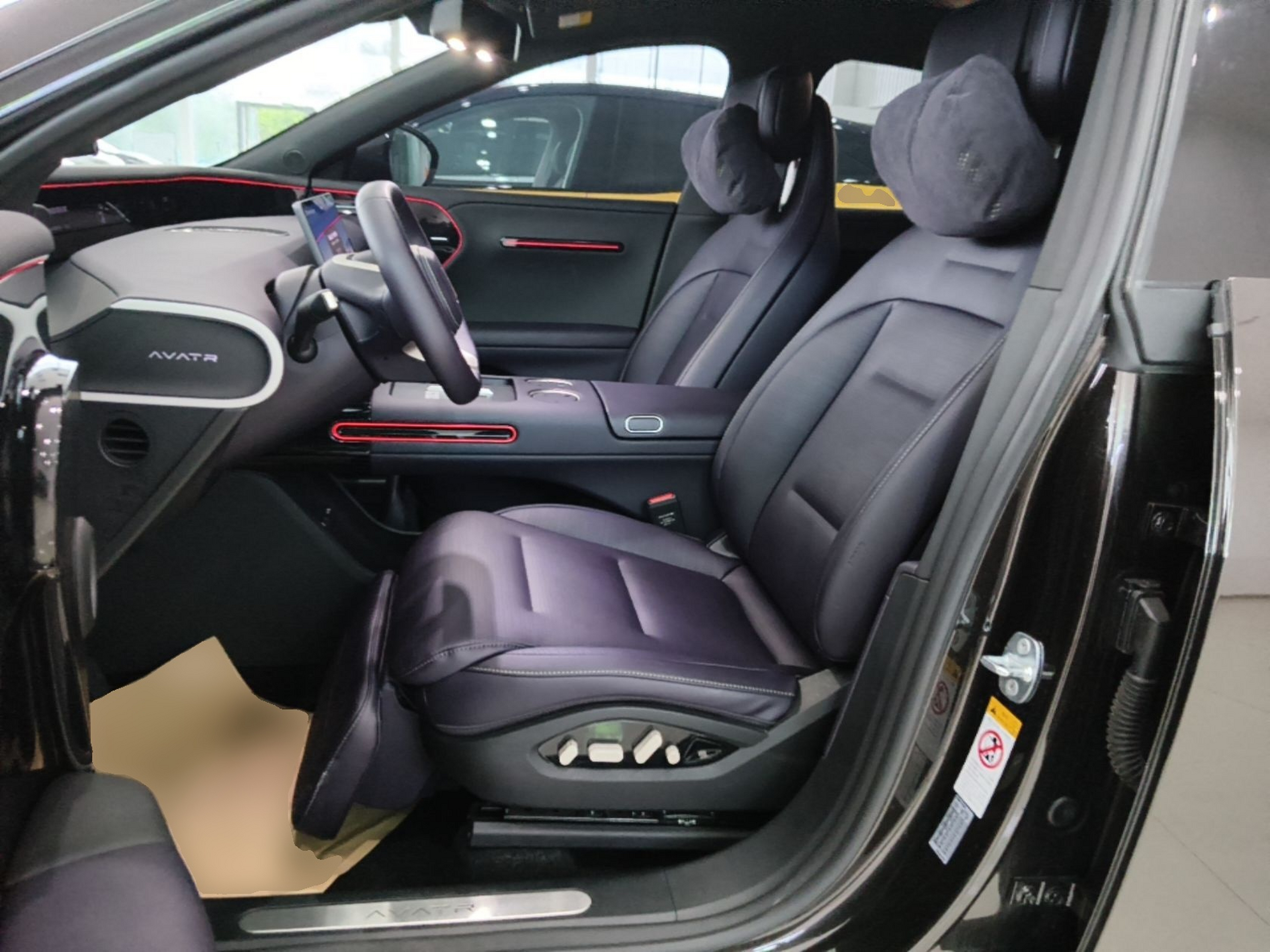 Avant de la voiture