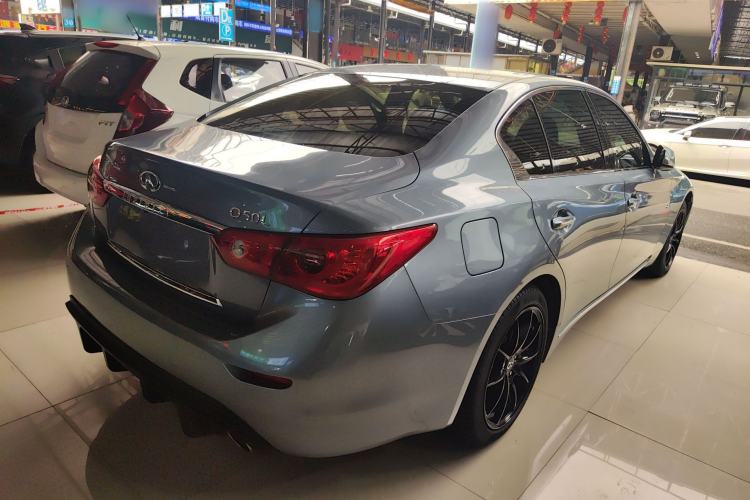 Used Infiniti Q50L 2016 2.0T Enjoyment Edition Rear Right 45 Deg