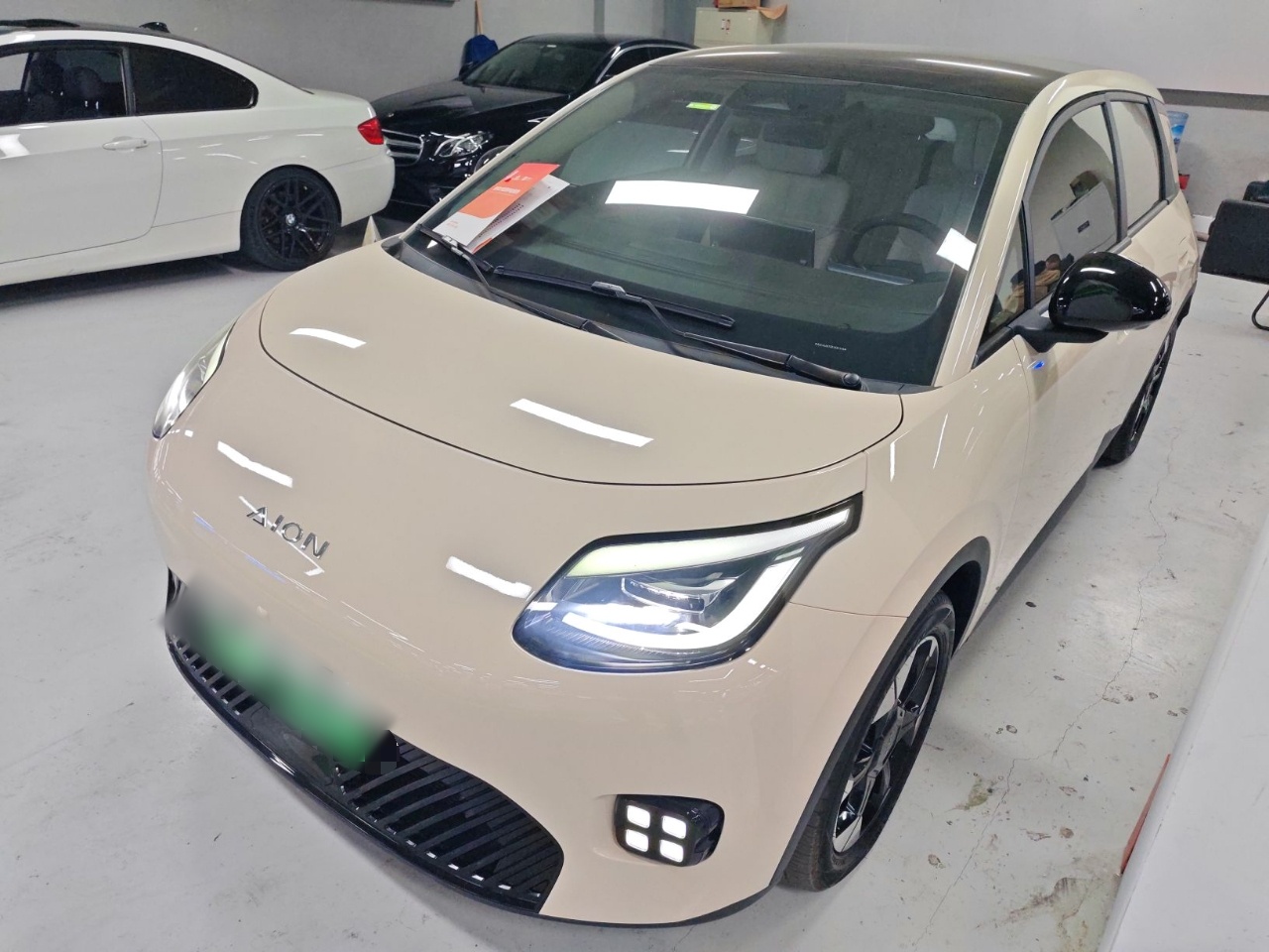 Parte inferior delantera