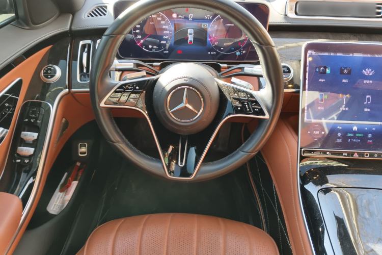 Used Mercedes-Benz S-Class 2022 S 400 L Luxury Model Steering Wheel