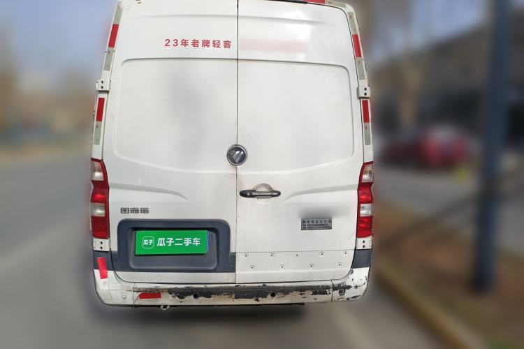 Used Foton Toano 2022 2.5T Manual Jixiang Van Extended Wheelbase Mid-Roof Design Rear Dual Tires 3-Seater D25TCIF1 Rear