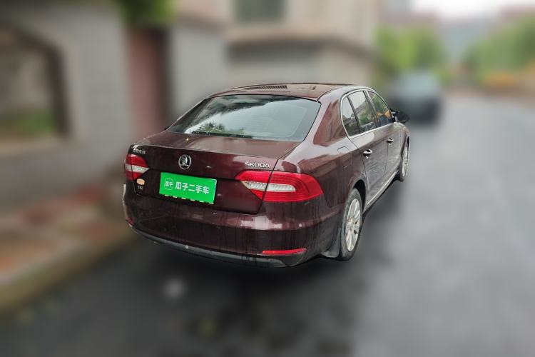 Used Skoda Superb 2013 1.4TSI DSG Sport Edition Rear Right 45 Deg