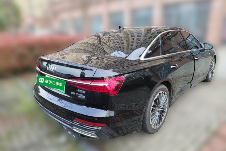 Used Audi A6L New Energy 2020 55 TFSI e quattro Rear Right 45 Deg